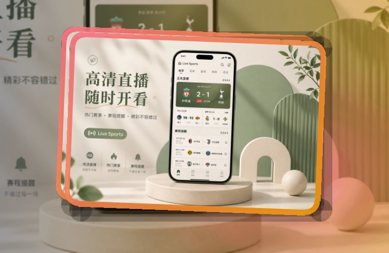 开云 App常用亮点展示，频道直观更突出 页面展示